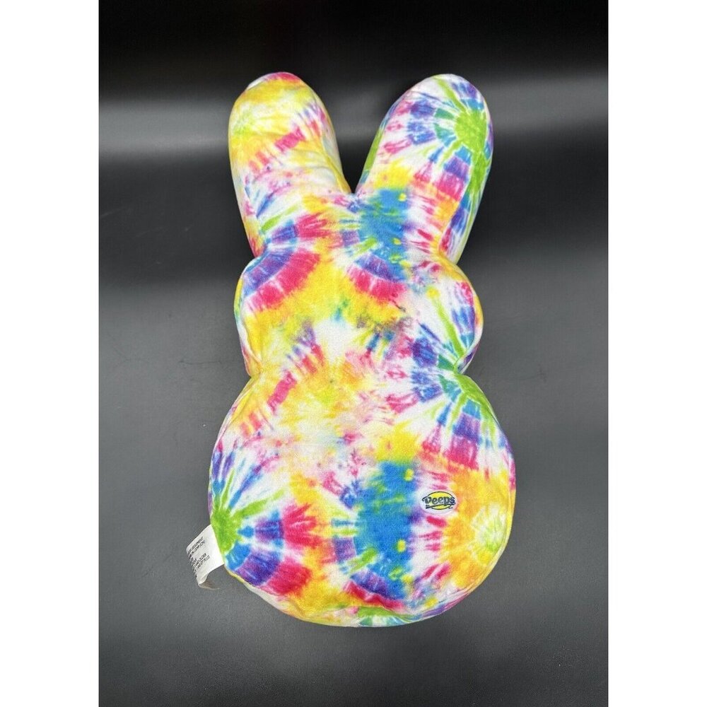 PEEPS Retro Tie Dye Easter Bunny Rabbit Plush Stuffed Animal 2023 Just born 17” - Picture 3 of 14